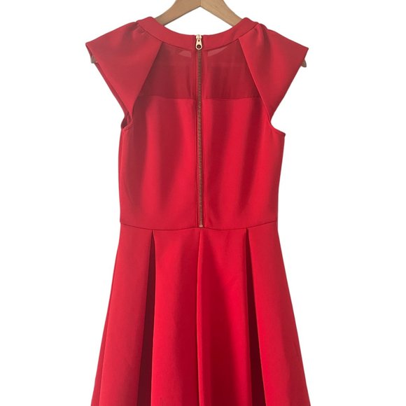 Ted Baker Cocktail Red Dress - Picture 2 of 4